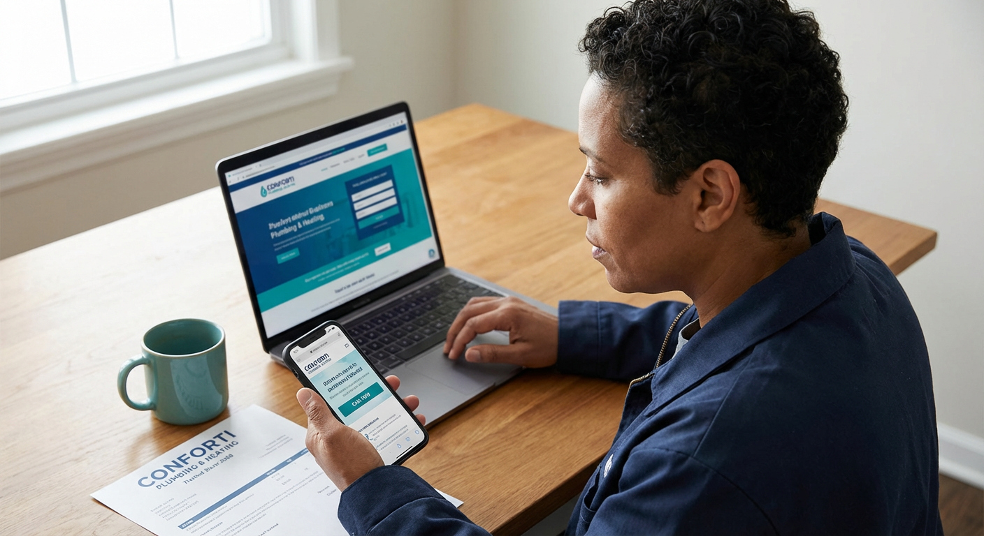 Your Service Business Website Probably Converts at 1%. Here's What 3% Looks Like (and What It's Worth)