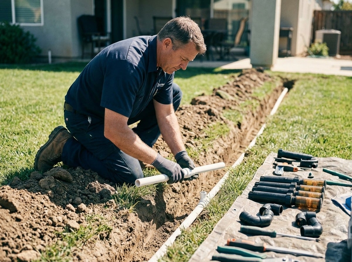 Sprinkler System Installation